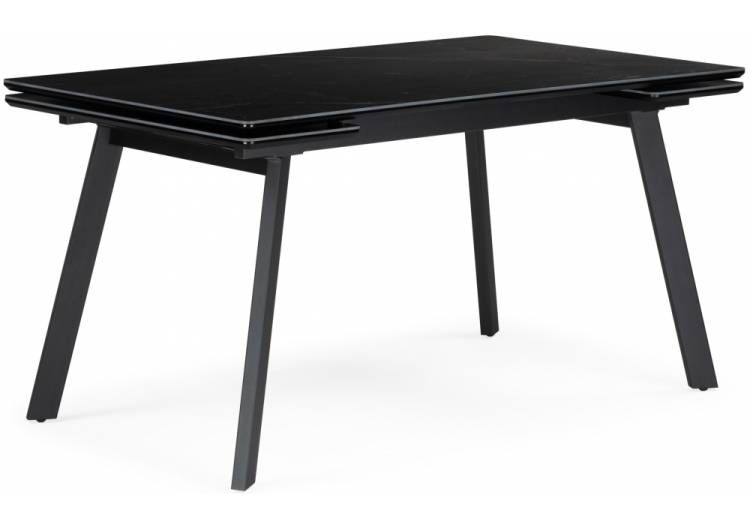 Стол Notta Норман 622886 shakespeare black, черный 120(180)x80x75
