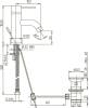 Смеситель для раковины Paini Cox 78PZ211 фото 4