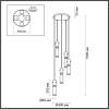 Подвесная люстра Odeon Light Scrow 5058/25L фото 3