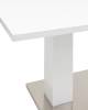Стол обеденный Stool Group Сиэтл DT-963-HGW-140 DUAL глянцевый белый 140(180)x90x76 фото 7