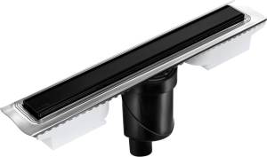 Душевой лоток Berges B1 Keramik 095019 80 см, черный