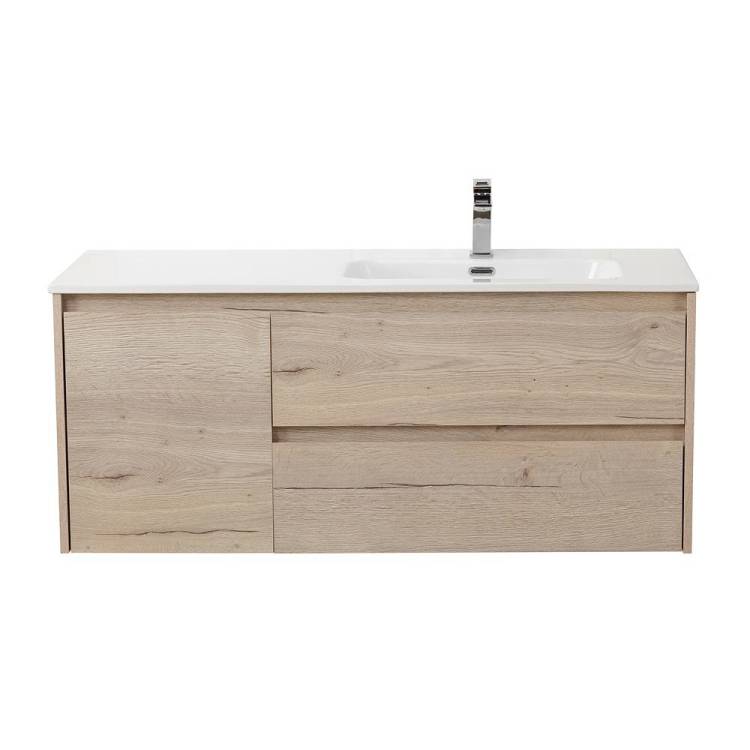 Тумба под раковину BelBagno KRAFT-1000-2C-1A-SO-RGB-R Rovere Galifax Bianco, 100x50x46