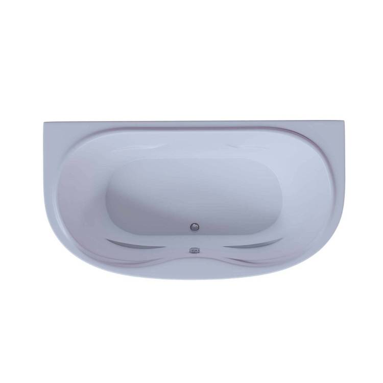 Акриловая ванна Aquatek Мелисса MEL180-0000031 180x95 с вклеенным каркасом