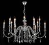 Подвесная люстра Crystal Lux MERCEDES SP6+6 CHROME/SMOKE фото 3