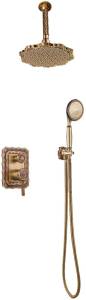 Душевой комплект Bronze de Luxe Windsor 10138/1F С ВНУТРЕННЕЙ ЧАСТЬЮ