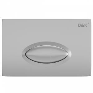 Клавиша смыва D&K Rhein Marx DB1399002, матовый хром