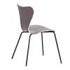 Стул Tetchair Jacobsen (mod DC 102-1) 21264 Grey (Cерый) /Black (Черный) 45x54.5x80 фото 3