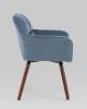 Кресло Stool Group Брайан BRUYNE HY-20-5218 замша, глубокий синий NC фото 3