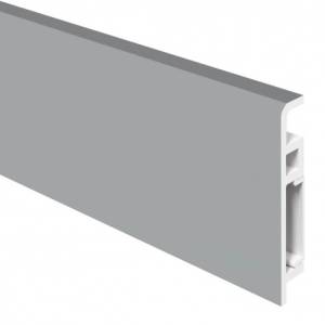 Плинтус CronaFloor Foresta BK014 Серебристо-серый 2000x70x13