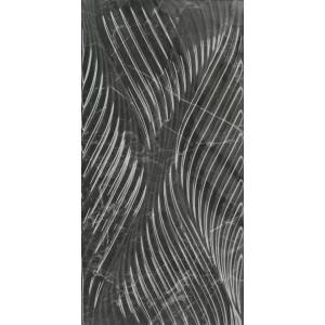 Керамическая плитка Kerama Marazzi Коррер 11282R Черный Глянцевый Обрезной 30x60