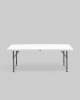 Стол складной Stool Group Кейт Z122-3X-H.ADJ white белый, с регулировкой высоты 122x61x74 фото 3