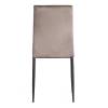 Стул Tetchair Capri (mod. 39) 20551 Dark grey (темно-серый) HLR24/черный 4шт. фото 4