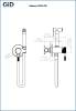 Гигиенический душ Gid Edessa L070BMGD хром фото 2