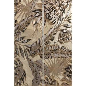 Панно Ape Ceramica Rex A036489 Decor Cream (к-т 2 шт) 25x75