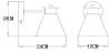 Бра Arte Lamp Tyler A1031AP-1WH фото 3