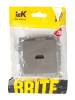 Розетка HDMI IEK Brite BR-H10-K46 сталь фото 5