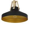 Подвесной светильник Lumina Deco Voli LDP 8037-350 BK+GD фото 3