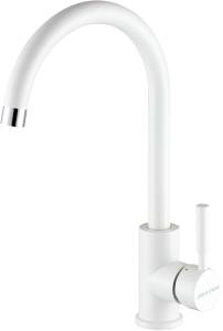 Смеситель для кухни Paulmark Holstein Ho212063-WH белый матовый