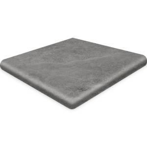 Ступень Gres de Aragon Petra 906824 Esquina Redonda Antracita Antideslizante 33x33