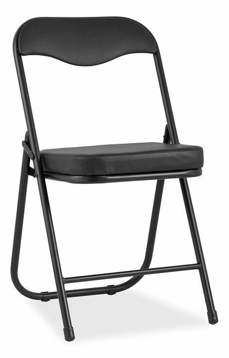 Стул складной Stool Group Джон RS04K-BL/BLPVC обивка кожзам черный