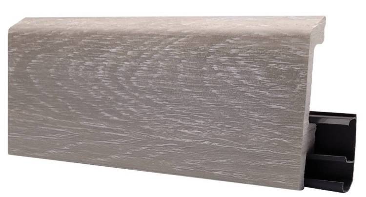 Напольный плинтус Royce HDPS Дуб Берсель 2000x80x15