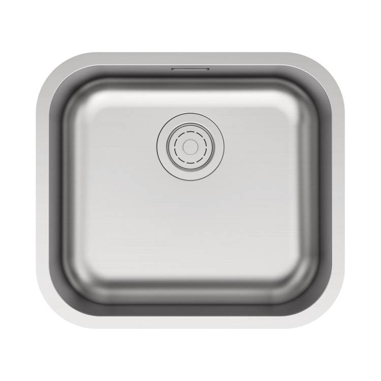 Мойка кухонная Paulmark Vello 48 Uni VE48-BS Брашированная Сталь, 48x44