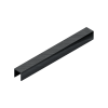 Профиль П-образный Neexy pv83-46 BBL-D черный блестящий браш 270x1x1