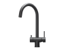 Смеситель для кухни Granula Kitchen Space KS-7104 черный матовый