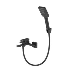 Смеситель для ванны BelBagno Luce LUC-VASM-NERO черный матовый