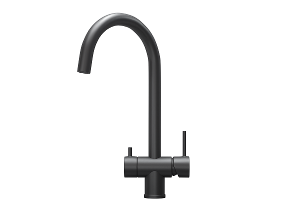 Смеситель для кухни Granula Kitchen Space KS-7104 черный матовый