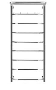 Полотенцесушитель электрический Secado Агата 4603777450106 1 КСП 120x60, R, хром