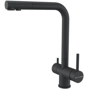 Смеситель для кухни Kuchenstern Fokus-F 400BL40 черный