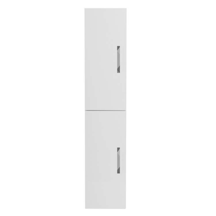 Шкаф-пенал BelBagno AURORA-1600-2A-SC-BL-P-L левый, Bianco Lucido