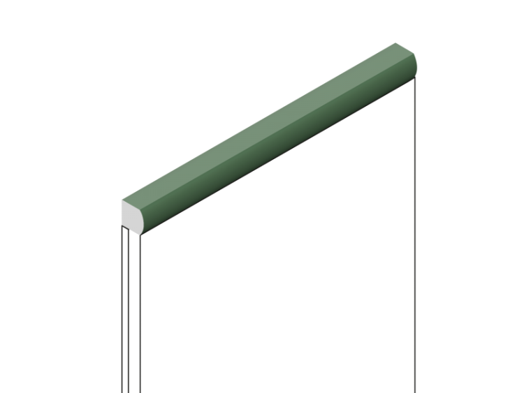 Молдинг Hiwood D15V2 GN81 270x1.5x1.5