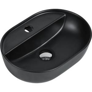 Раковина beWash Lusso BK4330CT141 43 см, черная матовая