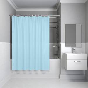 Штора для ванной Iddis Promo P07PE18i11 PE, 200x180, голубой