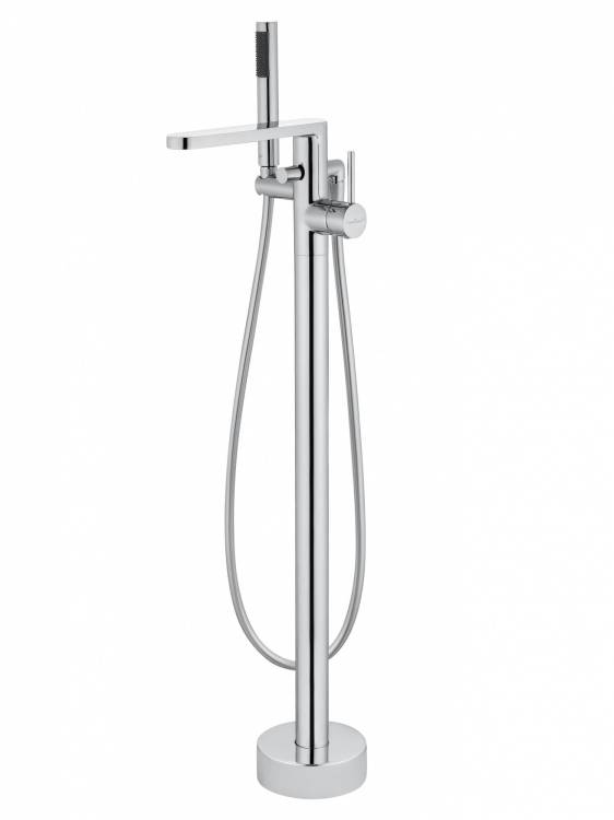 Смеситель для ванны Wonzon & Woghand WW-88649901-CR напольный, хром