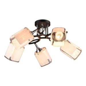 Потолочная люстра IMEX Md.3499 MD.3499-5-S BK+CH