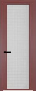 Межкомнатная дверь Profil Doors 2 AGP цвет профиля Красный антрацит, стекло безопасное 6 мм кризет 700x2000