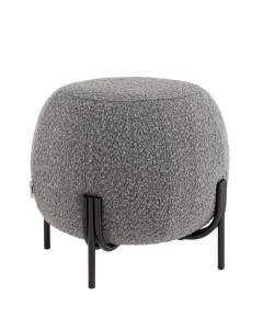 Пуф Stool Group Флик vd-flik-tr-dg темно-серый, букле