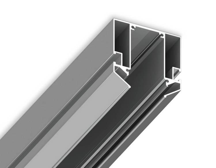 Корпус для накладного шинопровода в натяжной потолок Ambrella light Track System GL1013