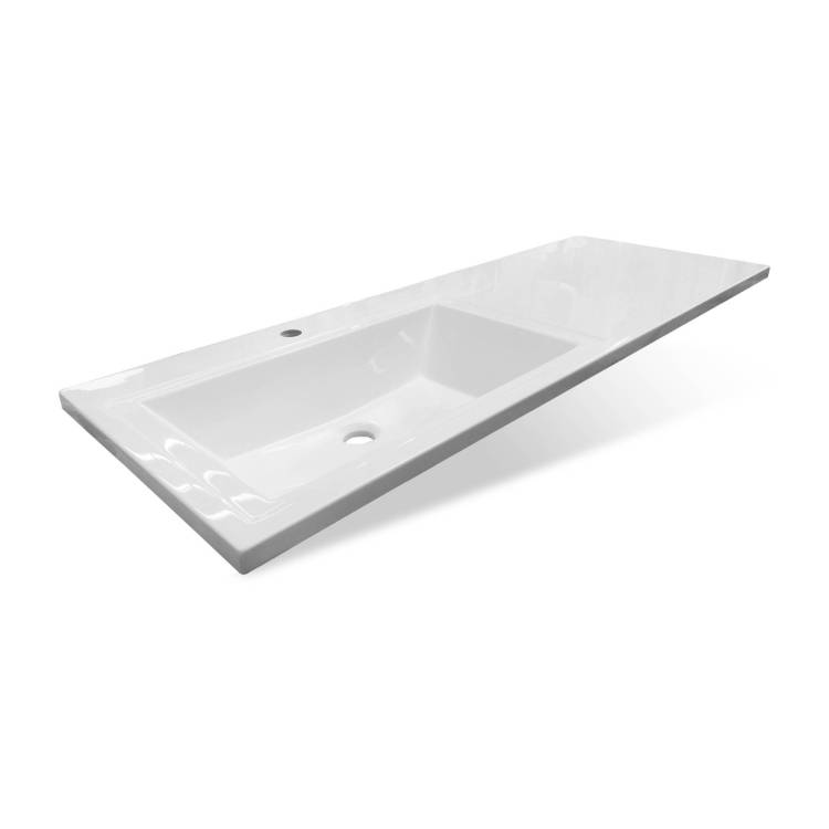 Раковина Эстет Даллас ФР-00014931 левая, 130 см, белая матовая