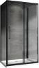 Душевой уголок Abber Schwarzer Diamant AG30180BH-S70B-S70B Черный