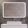 Зеркало BOND Cube M39ZE-12080 прямоугольное 120х80 с LED подсветкой и сенсором фото 3