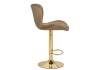 Стул барный Woodville Porch 15505 dark beige, golden фото 4