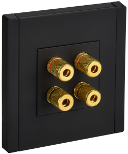 Акустическая розетка IEK Forte&Piano FP-S40-M-K02 черный