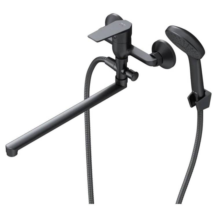 Смеситель для ванны Am.Pm Gem F90A90122 черный