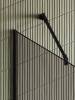 Душевая перегородка MaybahGlass MGD-727-6у 79x195, стекло бронза 8 мм, профиль черный фото 5
