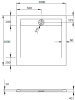Поддон для душа Radaway Teos C 100x100 anthracite, с сифоном фото 2