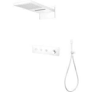 Душевой комплект Boheme Fusion 130-MW Matt White